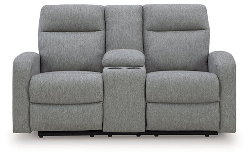 Gauntlet Reclining Loveseat with Console - All Brands Furniture (NJ)