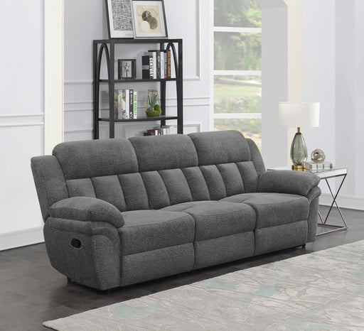 Bahrain Upholstered Motion Sofa Charcoal - All Brands Furniture (NJ)