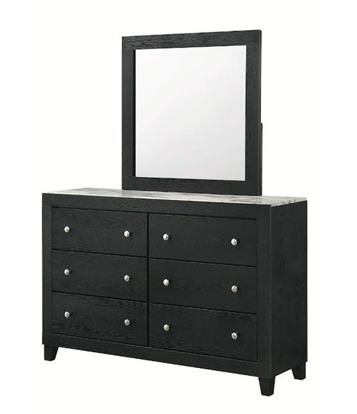 Crown Mark Furniture Cadence Dresser Mirror in Black - All Brands Furniture (NJ)