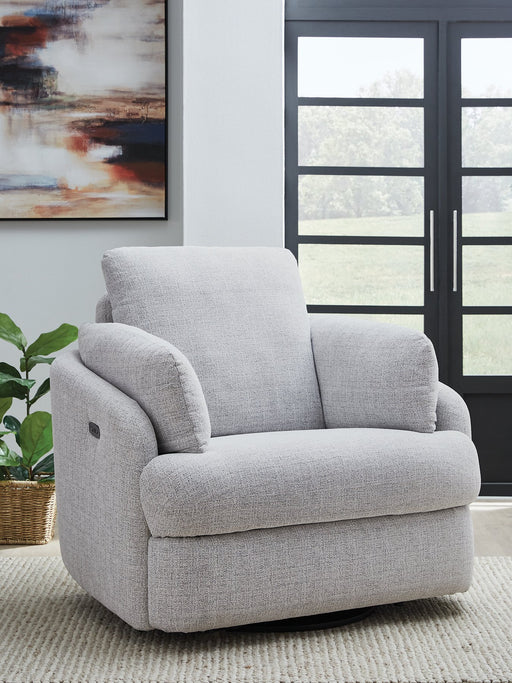 Alainmont Next-Gen Nuvella Swivel Power Recliner - All Brands Furniture (NJ)