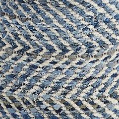 Chevron Pouf - All Brands Furniture (NJ)