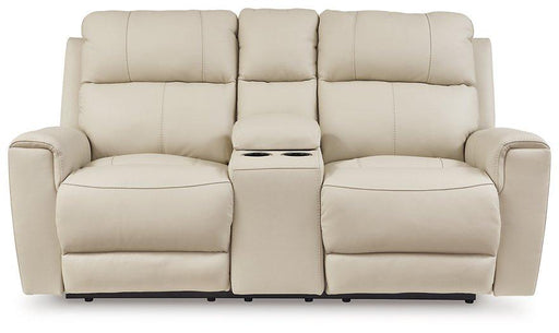 Dahlmoore Power Reclining Loveseat with Console - All Brands Furniture (NJ)