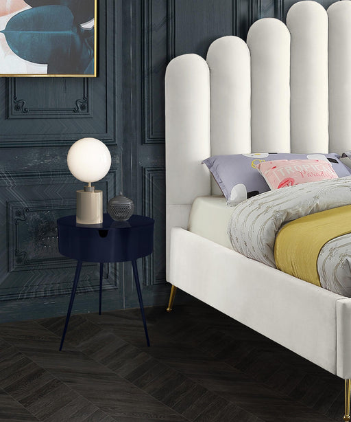 Bali Navy Night Stand - All Brands Furniture (NJ)