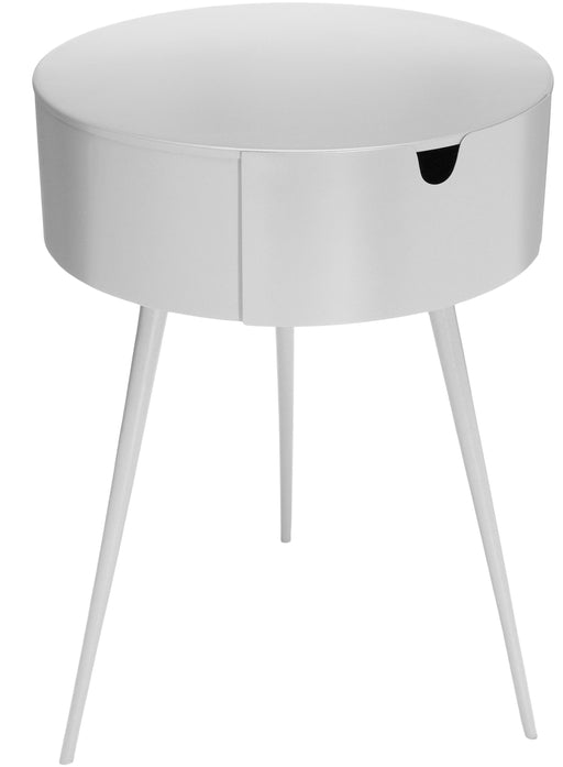 Bali White Night Stand - All Brands Furniture (NJ)