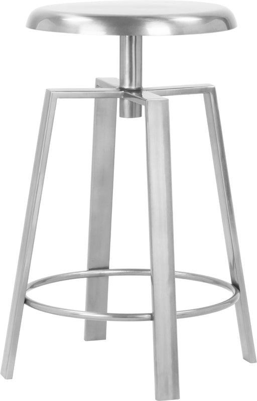 Lang Silver Counter/Bar Stool - All Brands Furniture (NJ)