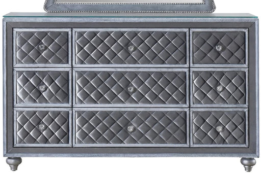 Crown Mark Furniture Voltare Dresser in Dark Grey - All Brands Furniture (NJ)