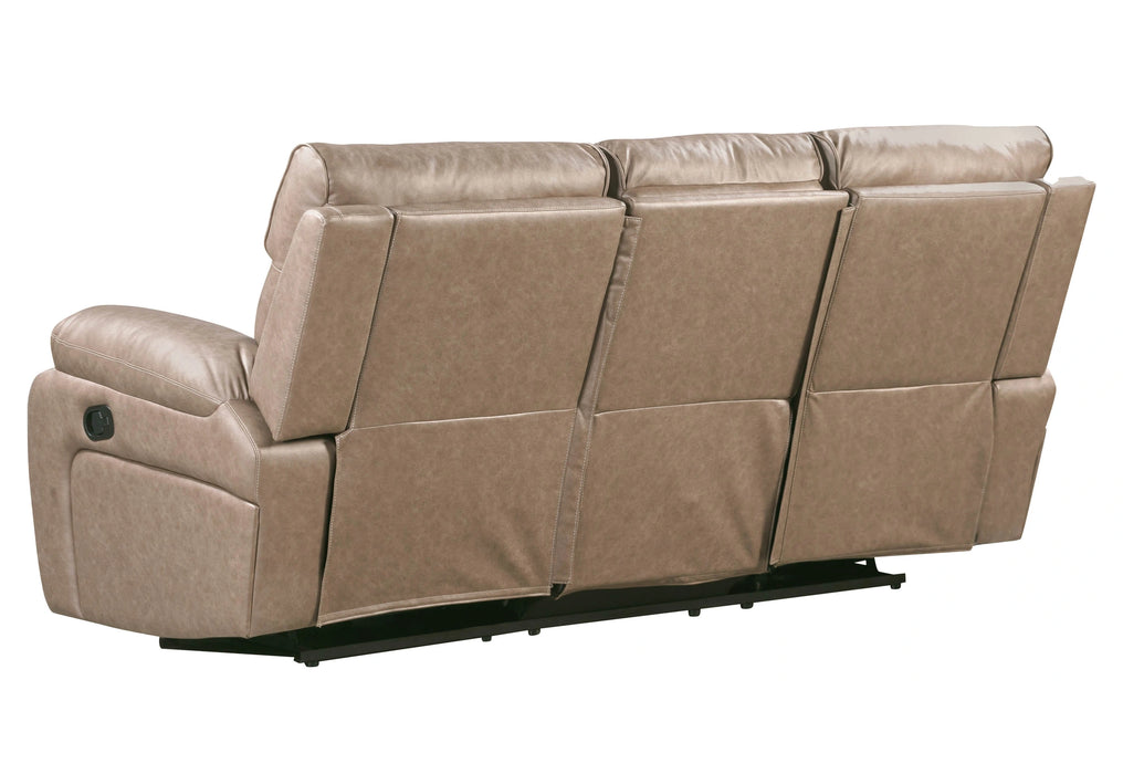 Parker Living Theon - Stokes Toffee Manual Reclining Sofa and Loveseat