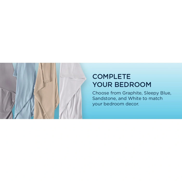 Tempur-Pedic Breeze Pillowcase Set - Sleepy Blue