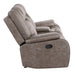 Parker Living Blake - Desert Taupe Reclining Console Loveseat