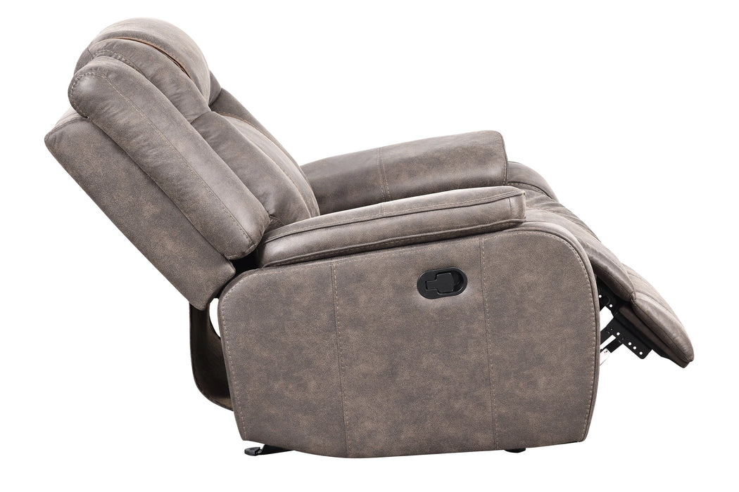 Parker Living Blake - Desert Taupe Manual Glider Reclining Sofa and Two Recliners