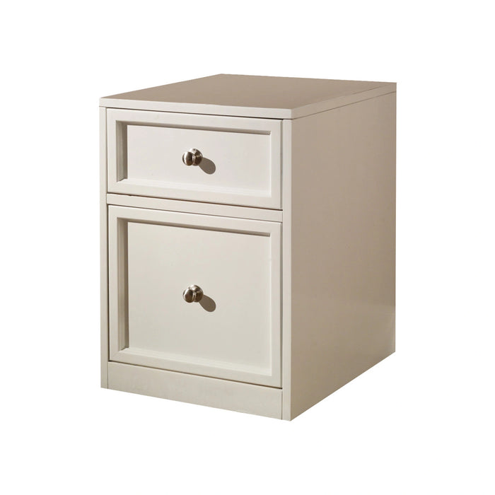 Parker House Boca 5 Piece L Shape Desk with Lateral File and Hutch