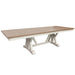Parker House Americana Modern Dining 88 inch Trestle Extendable Dining Table