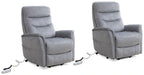 Parker Living Gemini Power Lift Recliner with Articulating Headrest Two Pack