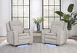 Parker Living Armstrong Power Recliner with Heat Massage and Auto-Glide Two Pack