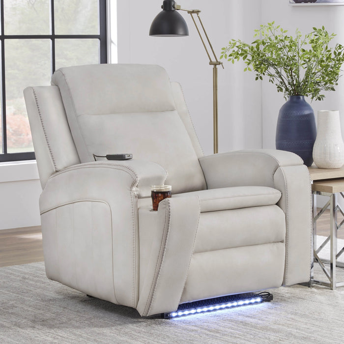 Parker Living Armstrong Power Recliner with Heat Massage and Auto-Glide