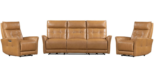 Parker Living Gershwin - Lucca Butterscotch Power Reclining Sofa and Two Recliners