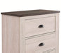 Crown Mark Furniture Coralee 5 Drawer Chest in White - All Brands Furniture (NJ)
