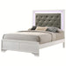 Crown Mark Furniture Lyssa Full Upholstered Bed in White B4310-F image