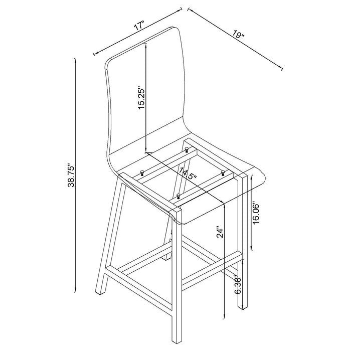 Juelia Counter Chair - All Brands Furniture (NJ)