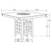 Gabriel Counter Height Dining Sets - All Brands Furniture (NJ)