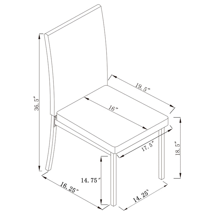 Garza 5 Pc Dining Sets - All Brands Furniture (NJ)