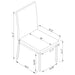 Garza Dining Side Chair - All Brands Furniture (NJ)