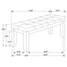 Dalila Dining Bench - All Brands Furniture (NJ)