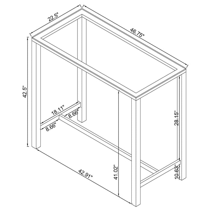Tolbert Bar Table - All Brands Furniture (NJ)
