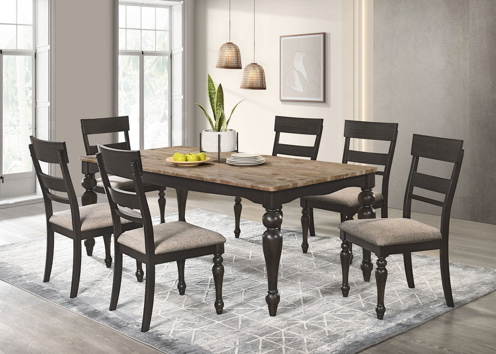 Bridget 7 Pc Dining Set - All Brands Furniture (NJ)