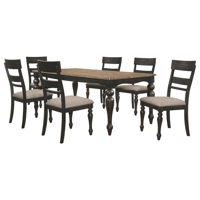 Bridget 7 Pc Dining Set - All Brands Furniture (NJ)