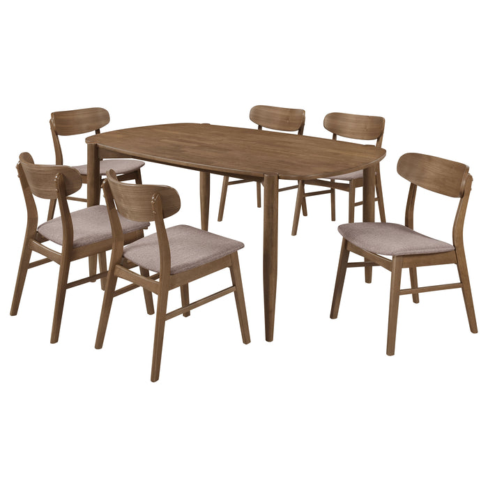 Dortch 7 Pc Dining Set - All Brands Furniture (NJ)