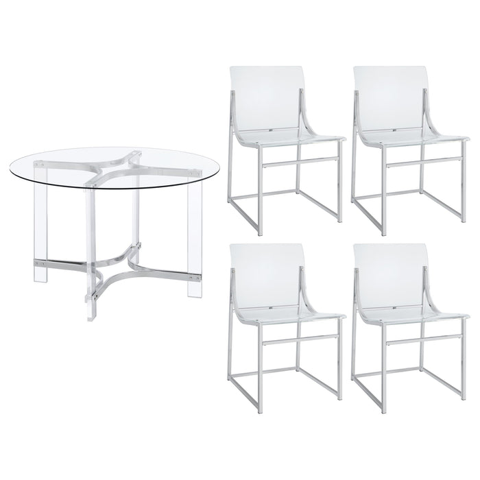 Keeling 5 Pc Dining Set - All Brands Furniture (NJ)