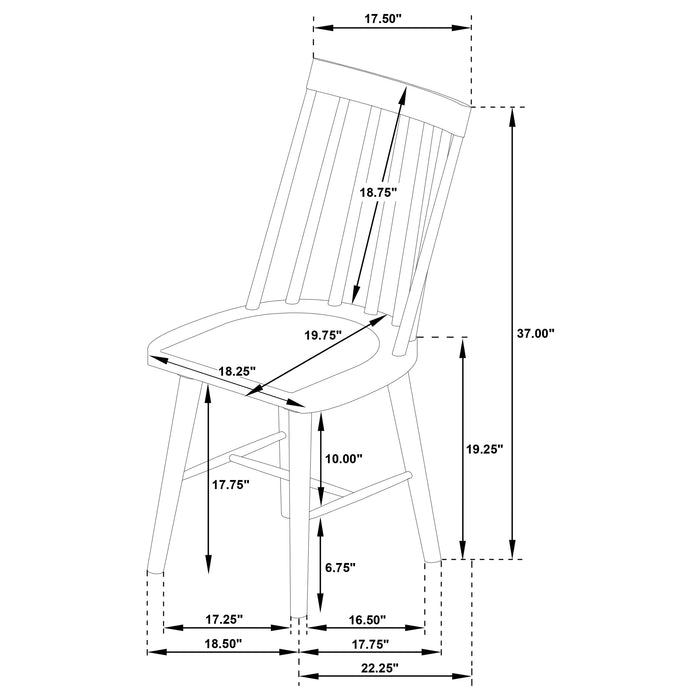 Middleton Side Chairs - All Brands Furniture (NJ)