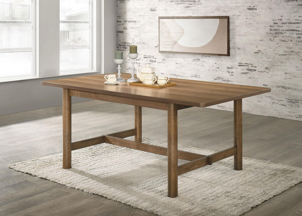 Crestmore 71-inch Rectangular Wood Dining Table Walnut - All Brands Furniture (NJ)