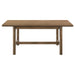 Crestmore 71-inch Rectangular Wood Dining Table Walnut - All Brands Furniture (NJ)