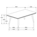 Onslow Dining Table - All Brands Furniture (NJ)