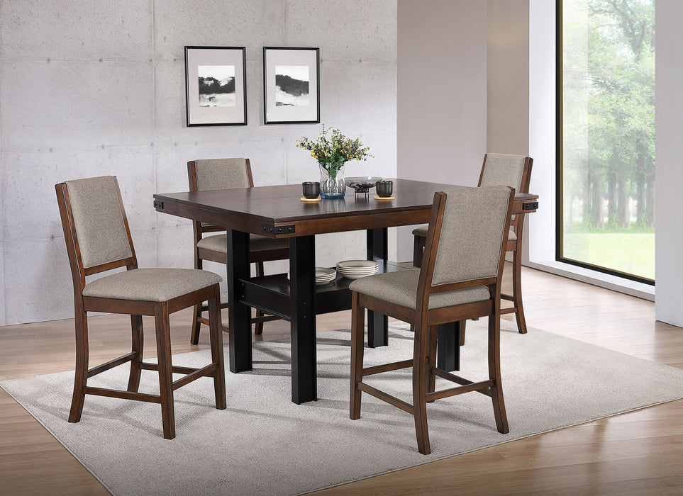 Patterson 5 Pc Counter Height Dining Set - All Brands Furniture (NJ)
