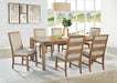 Bruner 7 Pc Dining Set - All Brands Furniture (NJ)