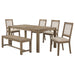 Scottsdale 6 Pc Dining Set - All Brands Furniture (NJ)