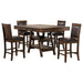 Dewey 5 Pc Counter Height Dining Sets - All Brands Furniture (NJ)