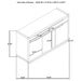 Leandro Sideboard - All Brands Furniture (NJ)