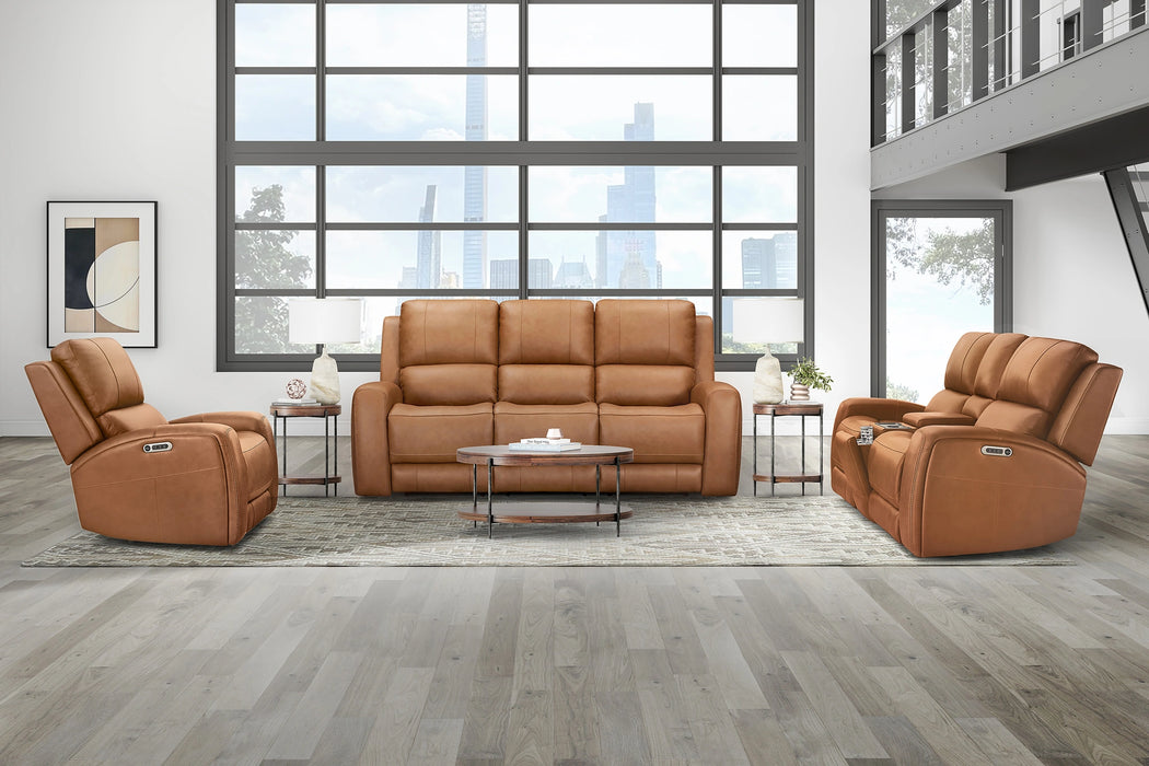 Parker Living Belmont Zero Gravity Power Reclining Tilt Console Loveseat P3