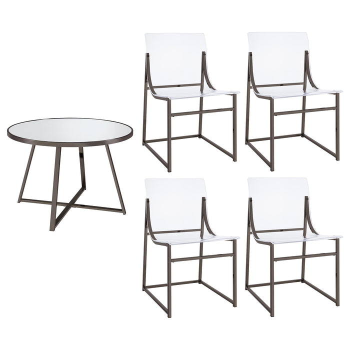 Jillian 5 Pc Dining Set - All Brands Furniture (NJ)