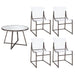 Jillian 5 Pc Dining Set - All Brands Furniture (NJ)