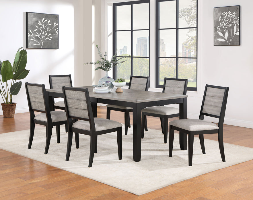 Elodie Dining Table Set with Extension Leaf
