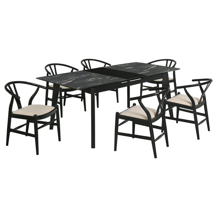 Crestmont 7 Pc Dining Set - All Brands Furniture (NJ)