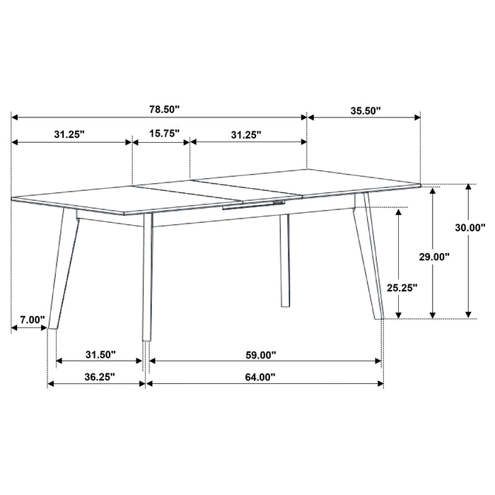 Crestmont Dining Table - All Brands Furniture (NJ)