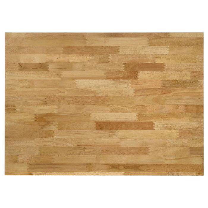 Edgeworth 3-piece Kitchen Island Counter Table Set White - All Brands Furniture (NJ)