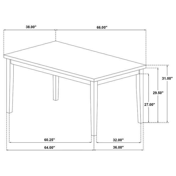 Andrews Dining Table - All Brands Furniture (NJ)