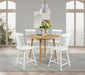 Andrews Counter Height Dining Set - All Brands Furniture (NJ)